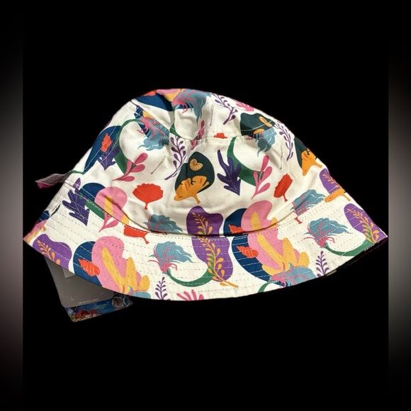 NEW Disney Little Mermaid Sea Life Bucket Hat - Multicolor - Picture 4 of 6
